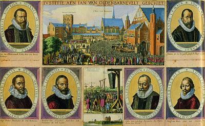 De executie van raadpensionaris van Holland, Johan van Oldenbarnevelt