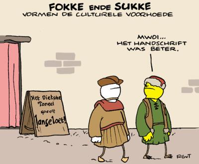 Fokke ende Sukke vormen de culturele voorhoede