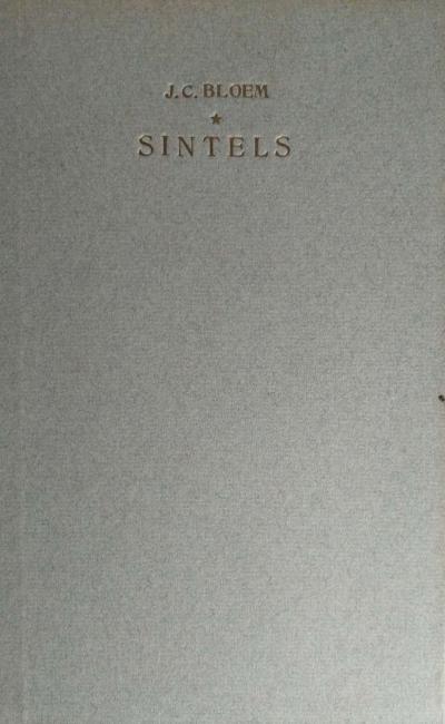 Omslag van Sintels (1945) van Bloem.