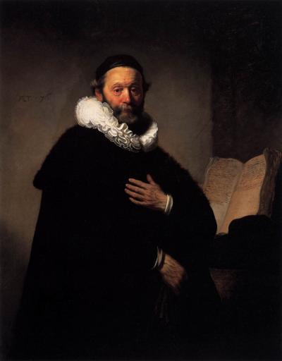 Portret van Johannes Uyttenbogaert (1557-1644)