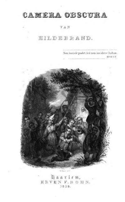 Titelpagina van Camera Obscura, 1839