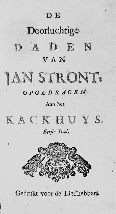 De Doorluchtige daden van Jan Stront