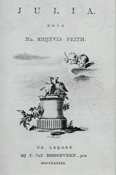 Titelpagina van Julia (1786) door Rhijnvis Feith.