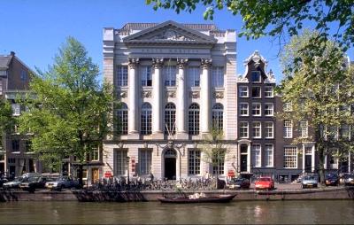 Tempel der Verlichting: het Amsterdamse Felix Meritis aan de Keizersgracht werd in 1788 geopend.