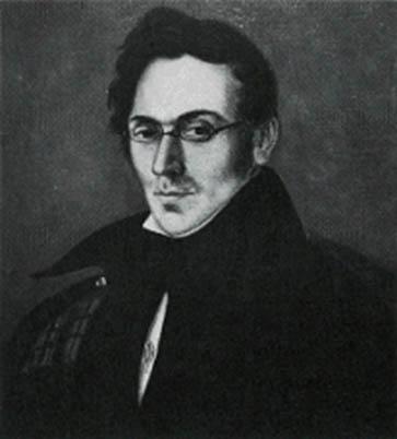 Portret van Karel Lodewijk Ledeganck