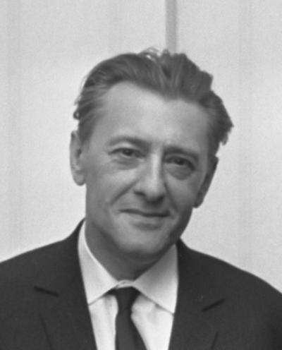 Louis Paul Boon, prijsuitreiking Jan Campertstichting te Den Haag 1967 