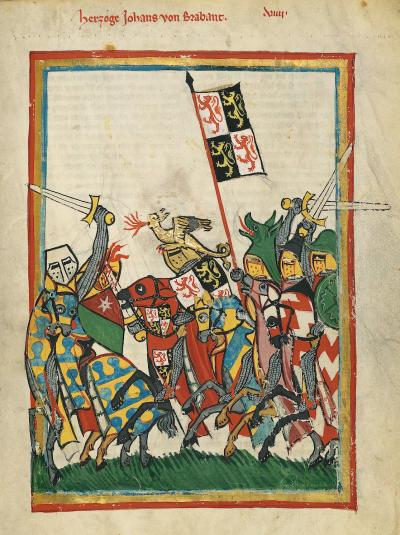 Codex Manesse Johann von Brabant