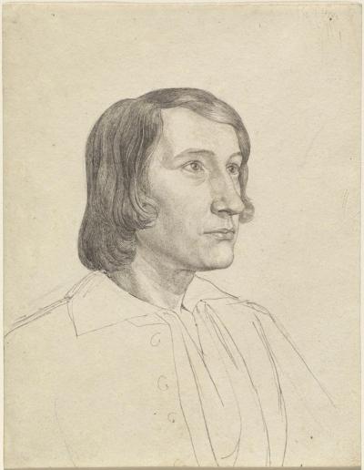 Portret van August Ferdinand Naeke