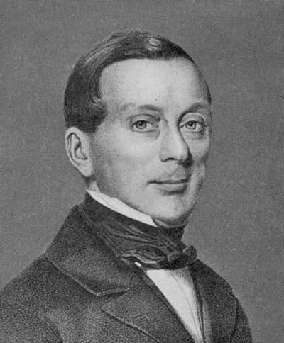 Portret van Jacob Geel, 1852, door Franciscus Bernardus Waanders.