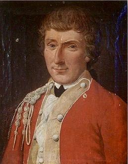 Portret van John Gabriel Stedman geschilderd door C. Delin in 1783. (Stedman Archive)