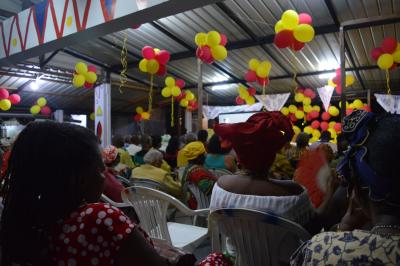 Viering van het 70-jarig bestaan van het centrum voor de Afro-Surinaamse cultuur Naks