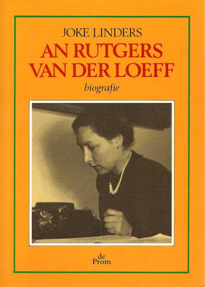 Omslag van Joke Linders, An Rutgers van der Loeff: biografie (1990)