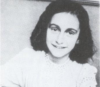 Portret van Anne Frank