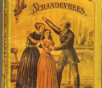 Hendrik Conscience was zo populair dat er een heel goedkope uitgave van zijn werk gemaakt werd, waarop je je kon abonneren (Hendrik Conscience, Schandevrees. Van Dieren, Antwerpen 1880).