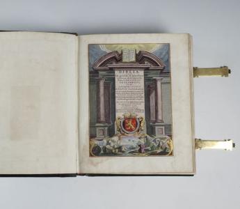Nederlandse Statenbijbel uit 1637, titelblad