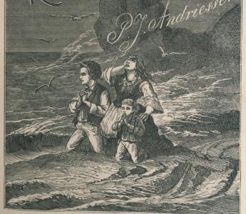 Tot ver in de negentiende eeuw inspireerde Robinson Crusoë Nederlandse auteurs, zoals de jeugdboekenschrijver P.J. Andriessen met zijn De Hollandsche Robinson Crusoë uit 1876.