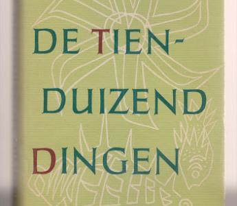 Omslagafbeelding "De tienduizend dingen" 1955