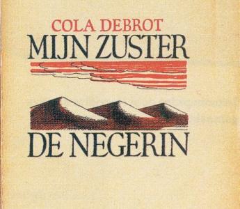 Omslag van de eerste druk van Cola Debrot, Mijn zuster de negerin uit 1935.