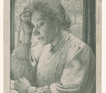 Portret van Henriette Roland Holst