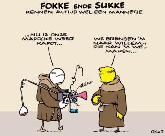 Fokke ende Sukke kennen altijd wel een mannetje.