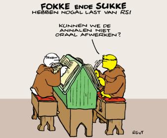 Fokke ende Sukke hebben nogal last van RSI