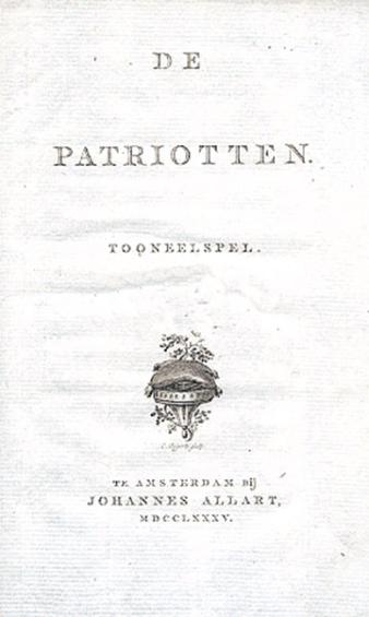 In het toneelstuk De Patriotten laat Feith zien wat een echte patriot is.