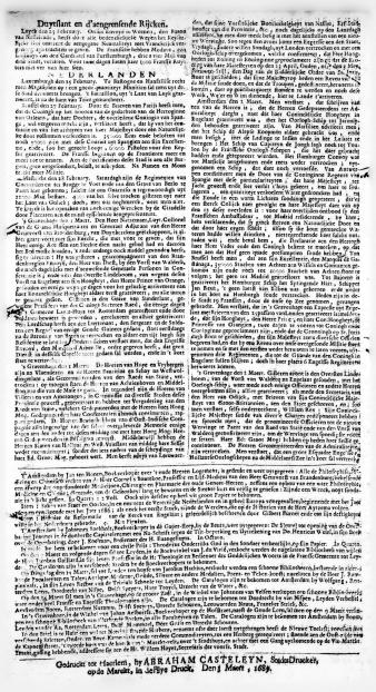 Advertenties voor boeken in de Opregte Haerlemse Courant