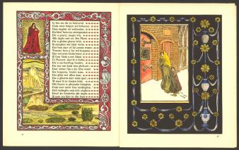 Beatrijs door illustrator Charles Doudelet
