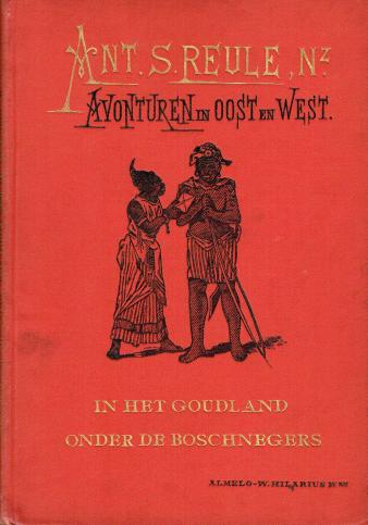 Omslag van 'In het Goudland, Onder de Boschnegers'.