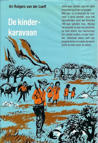 Omslag van An Rutgers van der Loeff, De kinderkaravaan (1971)