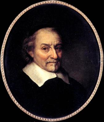 Portret van de 78-jarige Vondel door Philips Koninck (1665).