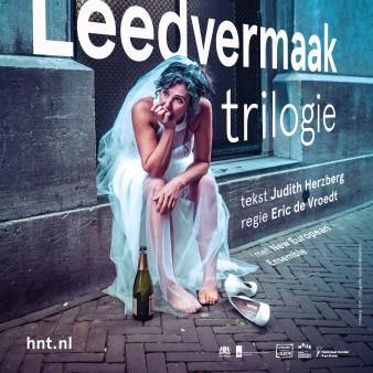 Affiche voor de voorstelling Leedvermaak