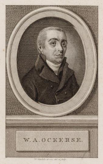 Portret van Willem Anthony Ockerse (1760-1826), predikant in Den Haag en later in Amsterdam. Wijsgeer. Collectie Stadsarchief Amsterdam, Reinier Vinkeles, vóór 1816.
