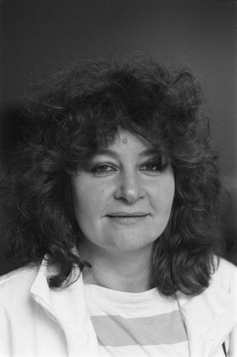 Portret van Anja Meulenbelt, 7 mei 1984. Collectie Nationaal Archief.