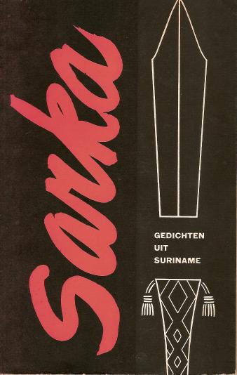 Omslag van de debuutbundel Sarka / Bittere strijd (1961). 