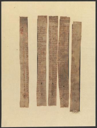 Fragmenten van Karel ende Elegast bewaard in de Universiteitsbibliotheek van Gent