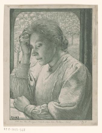 Portret van Henriette Roland Holst