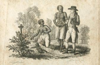 William is geschokt wanneer hij de gruwelijke plantageverhalen hoort.