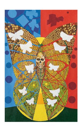 Drieëndertig doodshoofdvlinders 