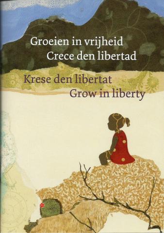     Omslag van de bloemlezing Krese den libertat / Groeien in vrijheid (2016)